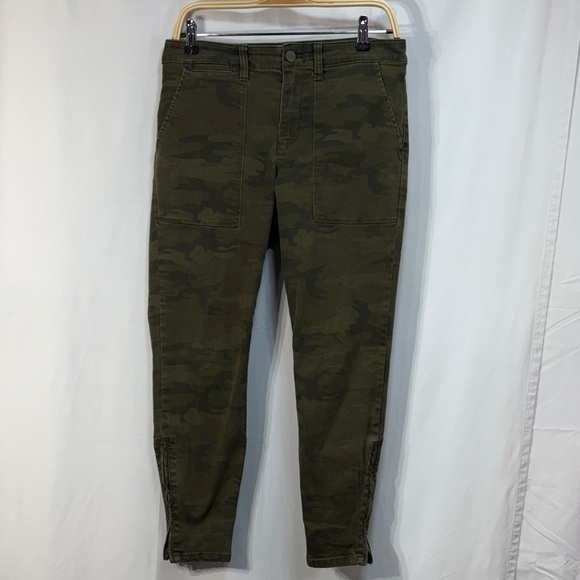 Sanctuary Pants - 🍑 Sanctuary Camouflage ankle zip Pants